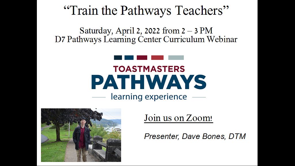 Learning Center Curriculum: Train the Pathways Teachers, 2-3PM