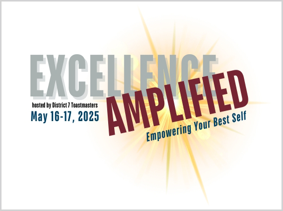 Excellence amplified is the theme for the annual conference.