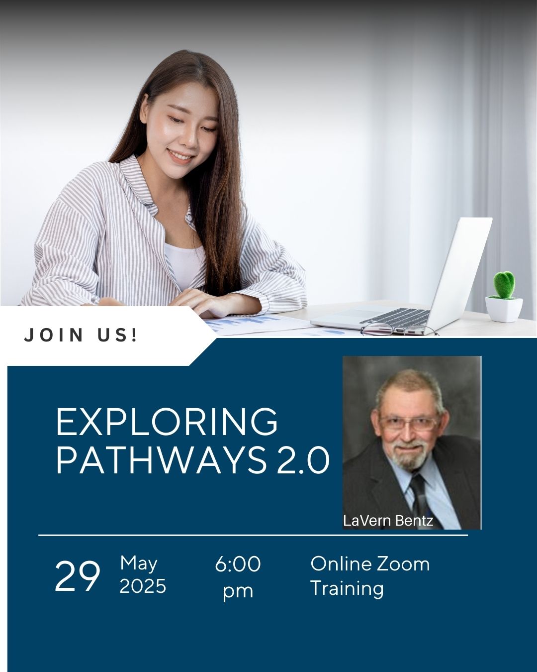 LaVern Bentz does Pathways training on May 29, 2025