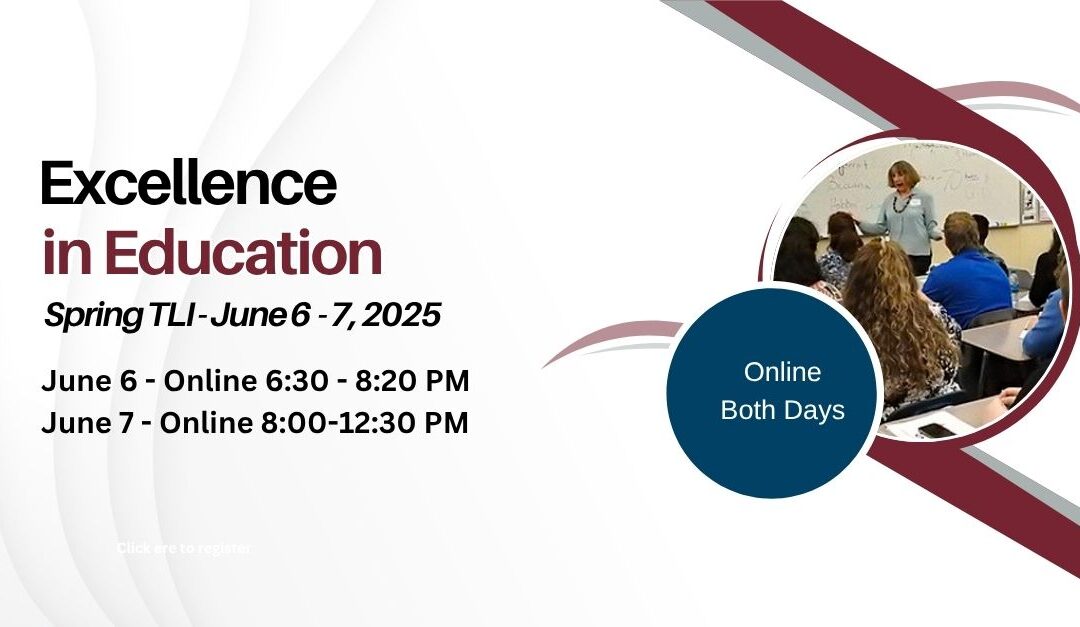 Toastmaster Leadership Institute (TLI): June 6, 2025 is online only.